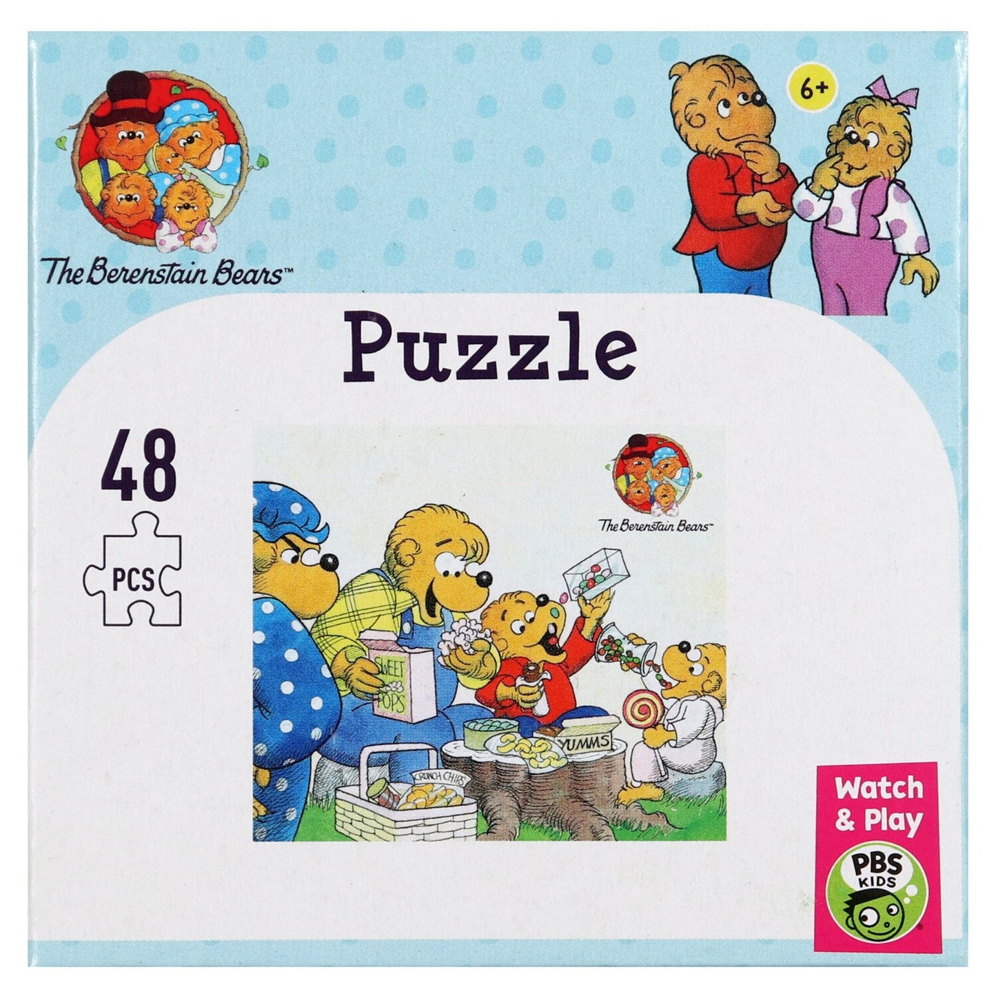PBS Puzzles, 24 and 48-pc. (Pack of 32)