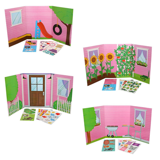 Doll House Play Kits for Kids (Pack of 24)