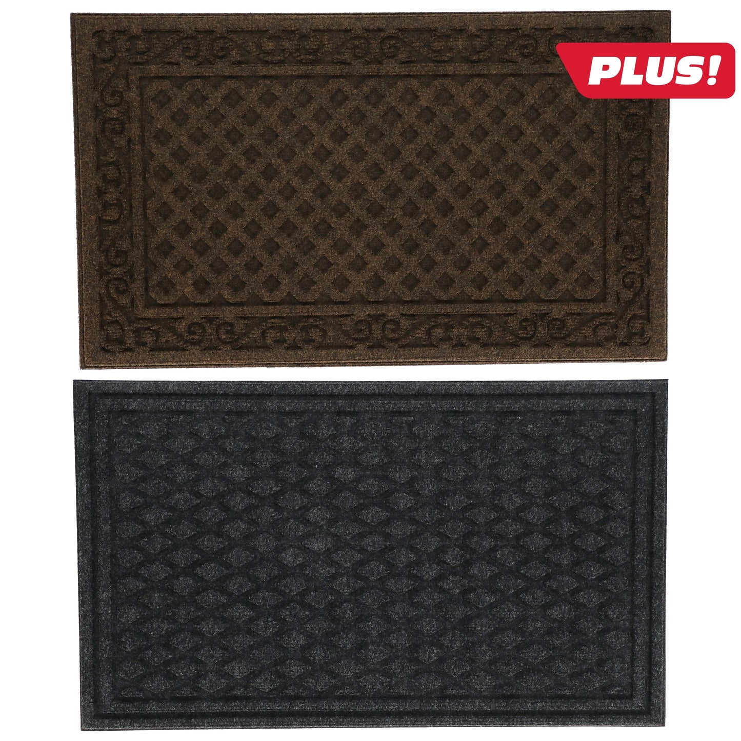 Patterned Door Mats, 18x30-in. (Pack of 6)
