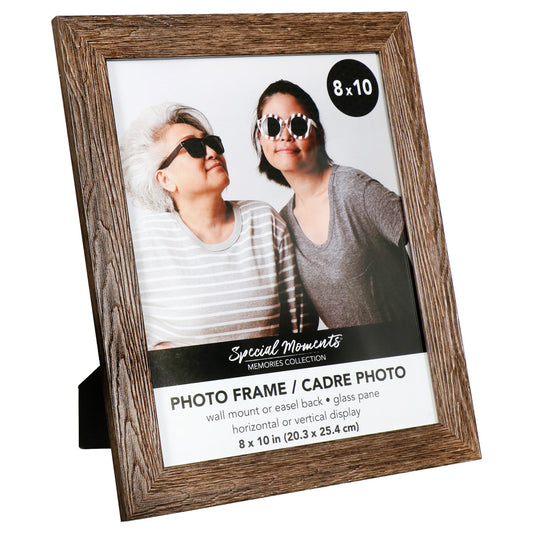 Special Brown Wood Grain Picture Frames, 8x10 in. (Pack of 12)