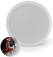 Ceiling Mount Speaker, 8-inch, 600W Peak, 2-Way, White