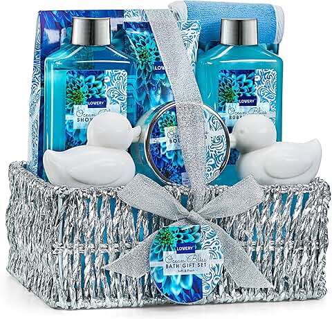 Heavenly Ocean Bliss Spa Gift Basket for Women