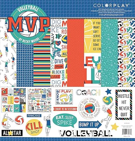 Colorful Volleyball Collection