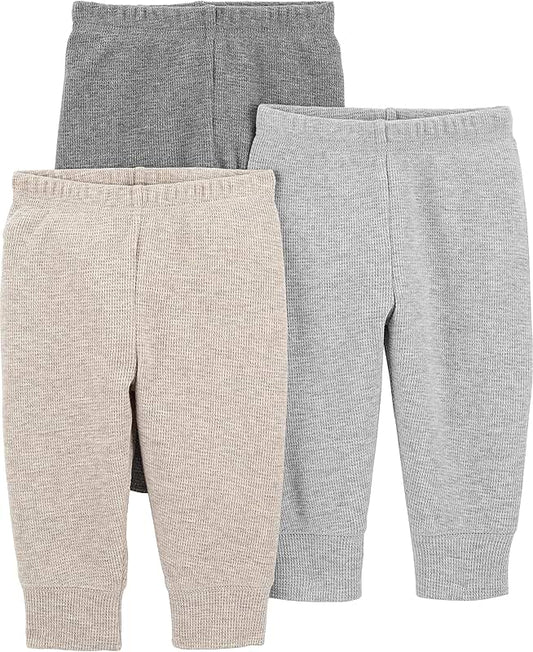 Three-Pack of Unisex Baby Thermal Pants