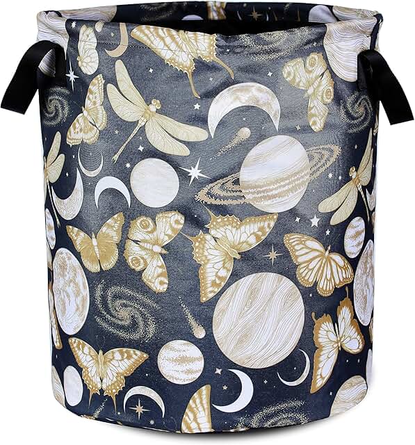 Foldable Oxford Cloth Laundry Basket for Bathroom and Bedroom