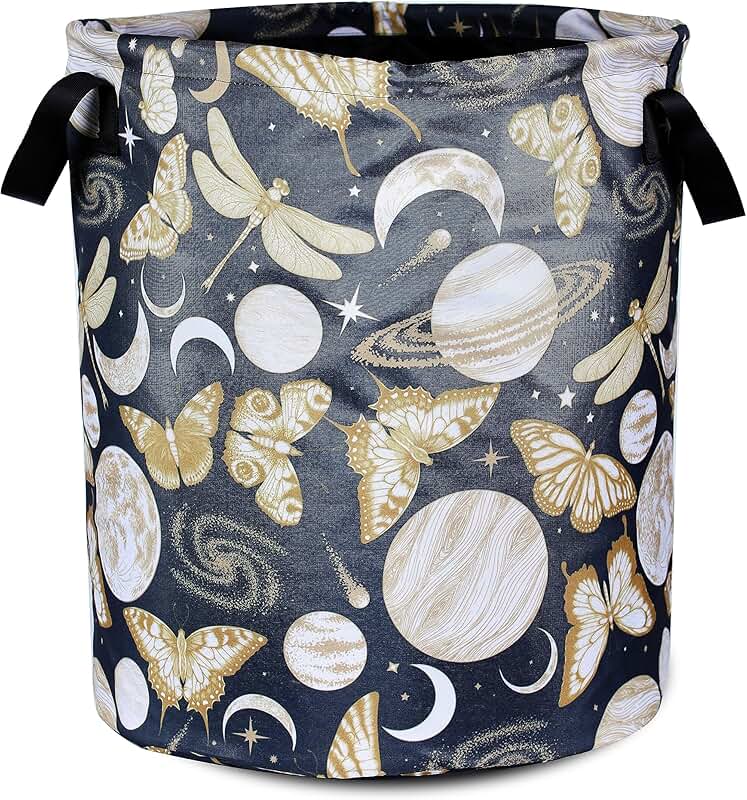 Foldable Oxford Cloth Laundry Basket for Bathroom and Bedroom