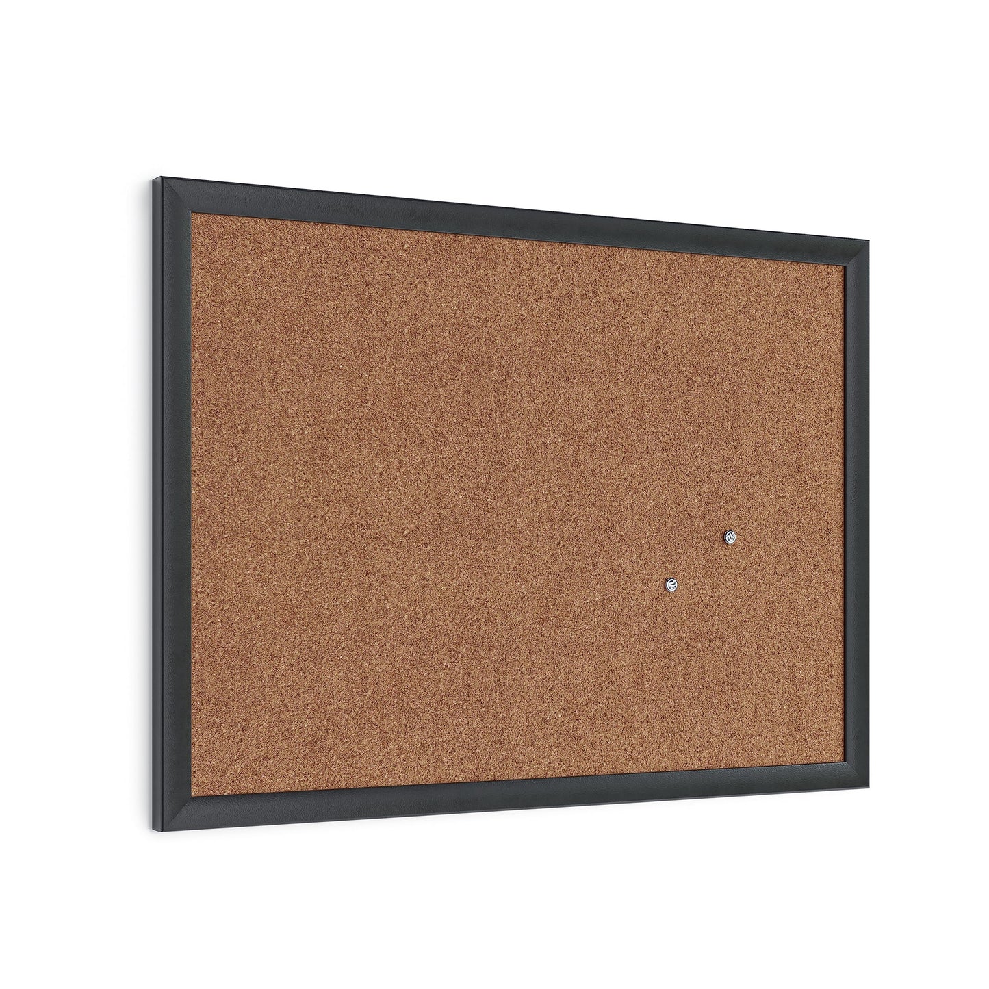 Black Wood Frame Cork Bulletin Board 17x23