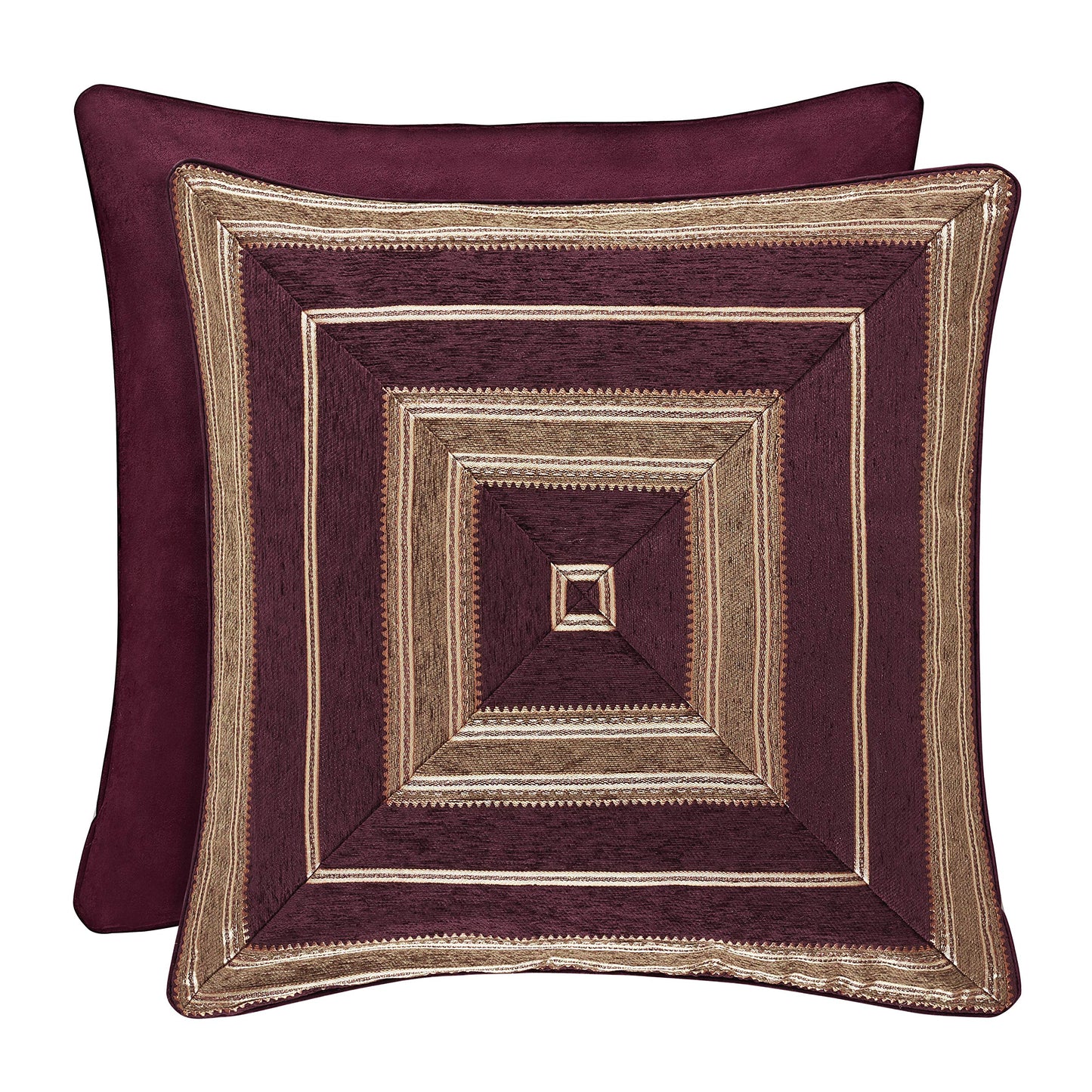 A ina Euro Sham, Purple, 26x26
