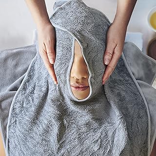 Split Design Microfiber Facial Towels for Spa and Salon