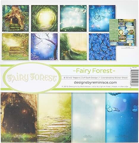 Fairy Forest Collection Kit, Multicolor, 12x12 inches