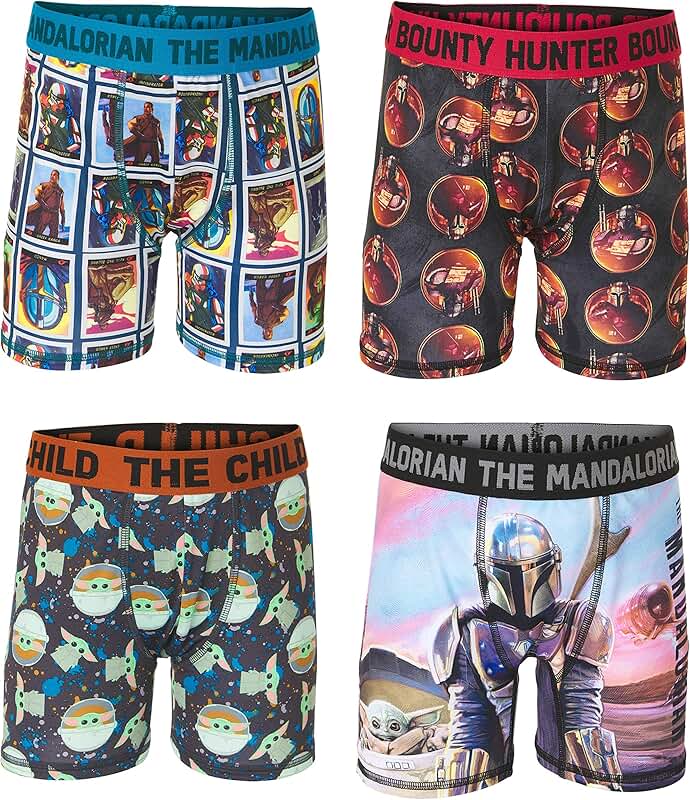 Baby Yoda Boys Underwear Sets
