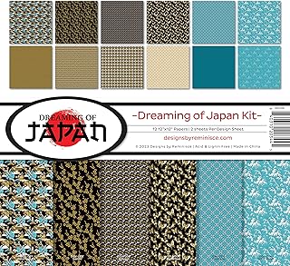 Reminisce Dreaming of Japan Scrapbook Kit