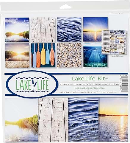 Lake Life Scrapbook Collection Kit 12x12 inches