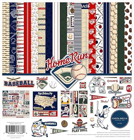 Home Run 12x12 Collection Kit in Multicolor