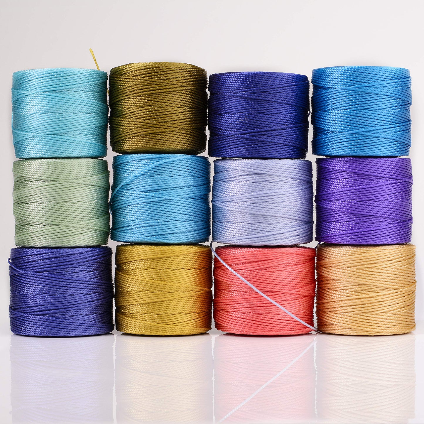 Colorful Beading Cord Set for Jewelry Making and Repair