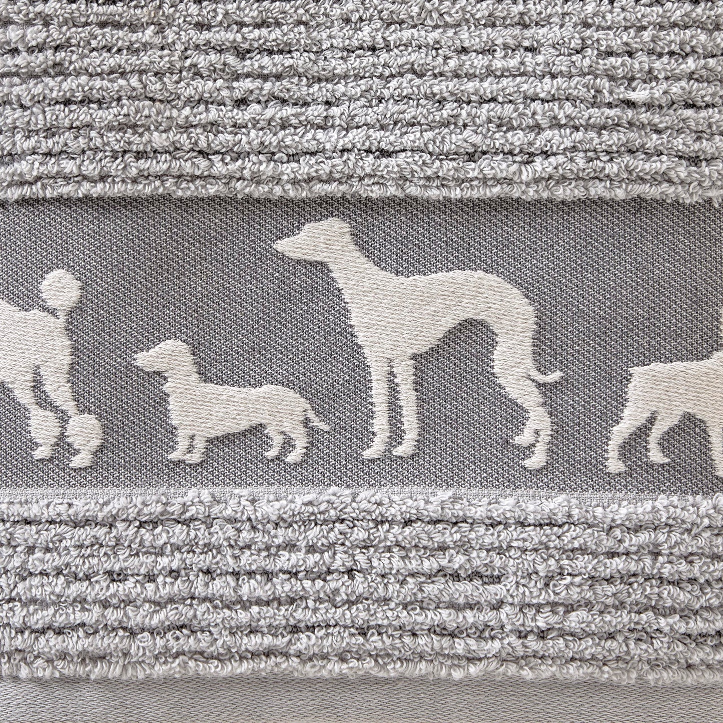 Vern Yip Dog Daze Bath Towel, Gray