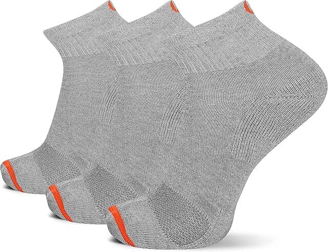 Cushioned Cotton Ankle Socks for Men and Women