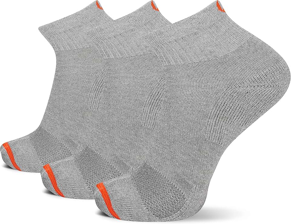 Cushioned Cotton Ankle Socks for Men and Women