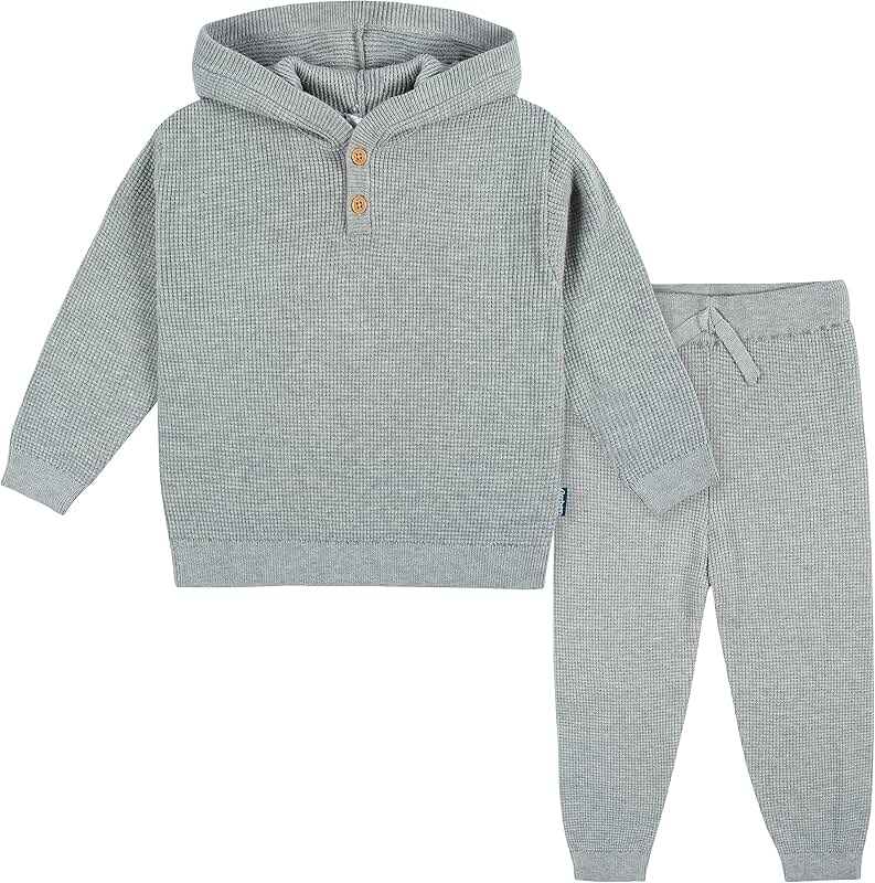 Baby Boys' Sweater and Hoodie Set