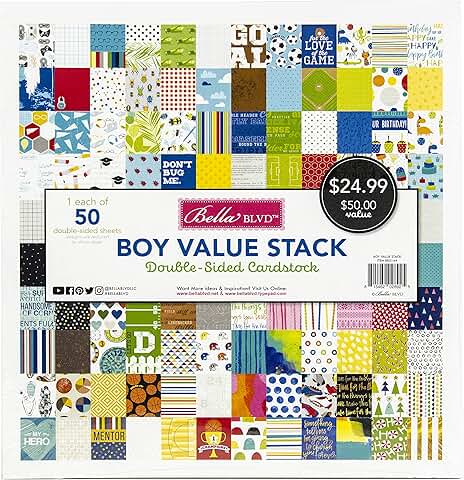 Boy Value Paper Stack