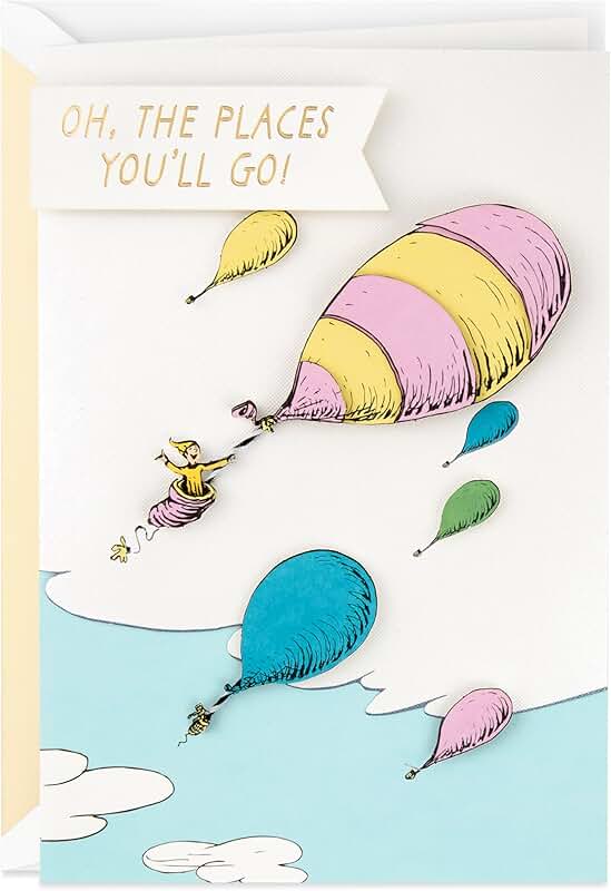 Congratulations Card for Graduation or Dr. Seuss