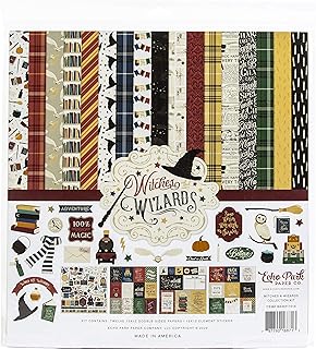 Witches & Wizards Collection Paper Kit, 12x12 Inches