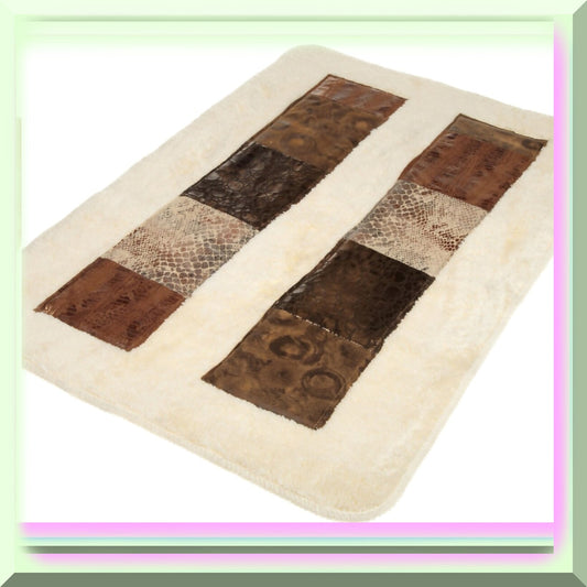 Zambia Collection Rug 21" x 32" Cotton/Polyester