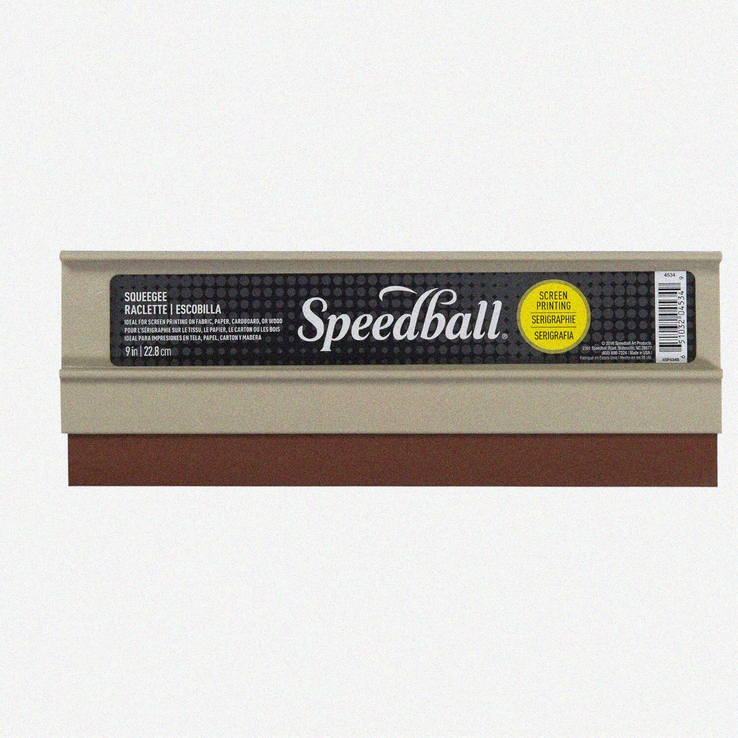 9-Inch Fabric Squeegee with Medium-Hard Blade