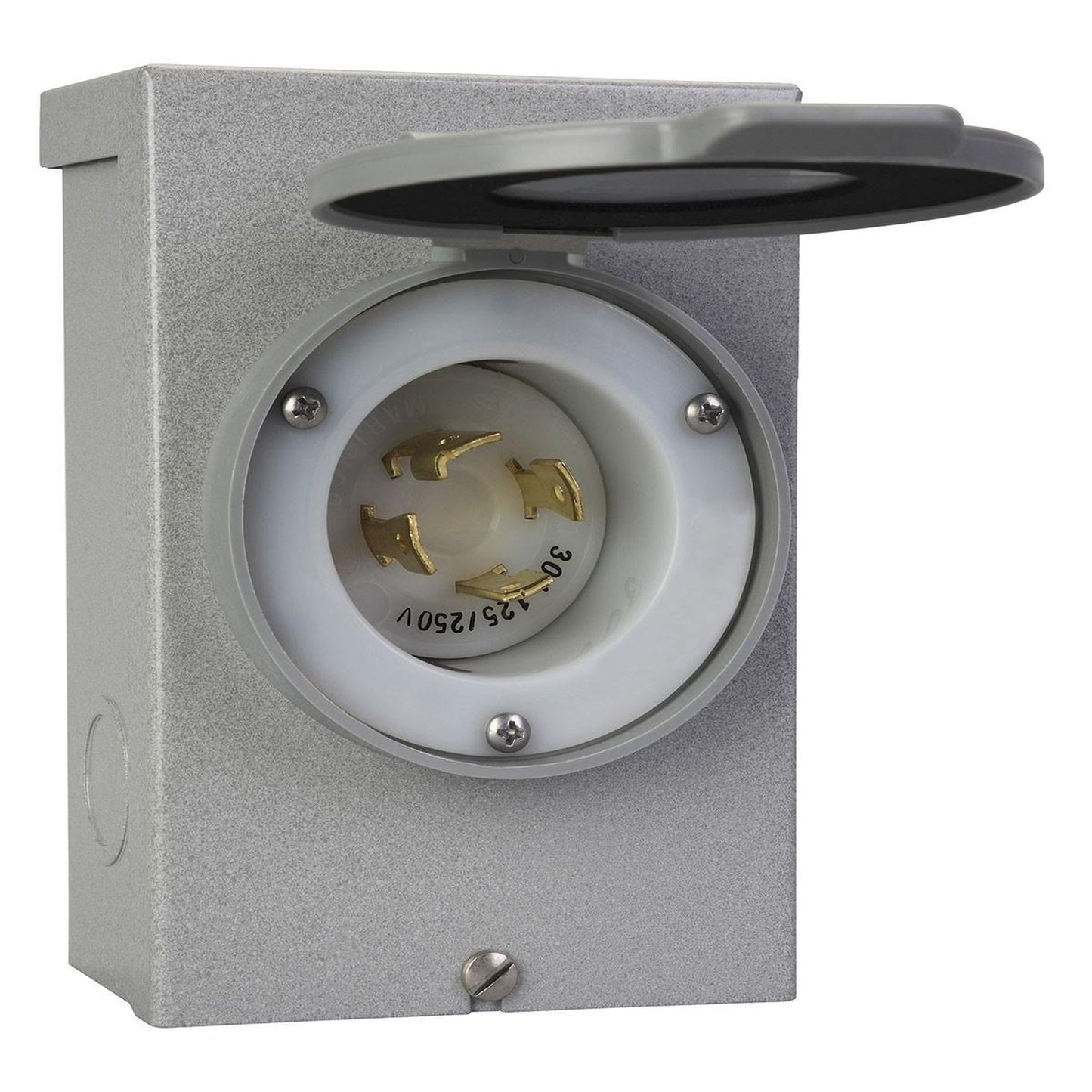 High-Power 7500W NEMA 3R Inlet Box for Reliable Generator Connection