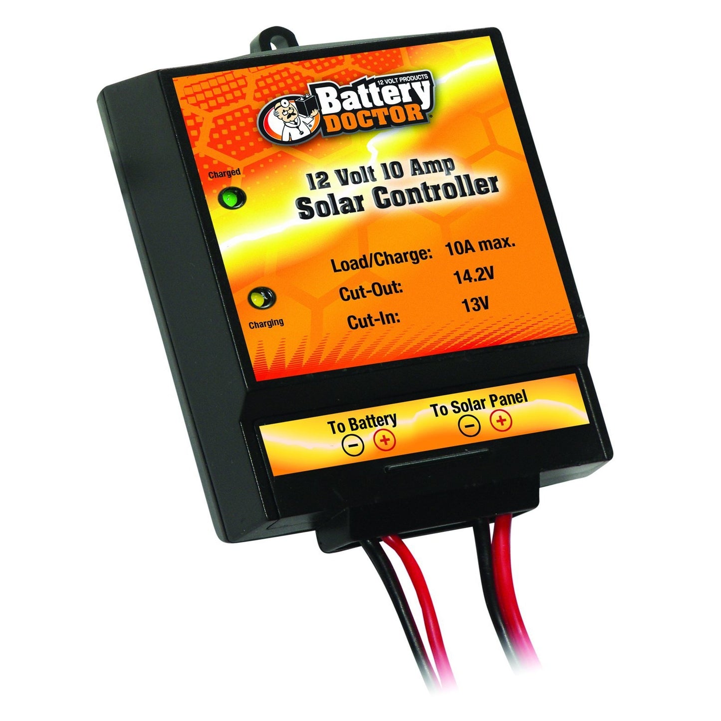 Smart 10 Amp Solar Charge Controller for Efficient Energy Management