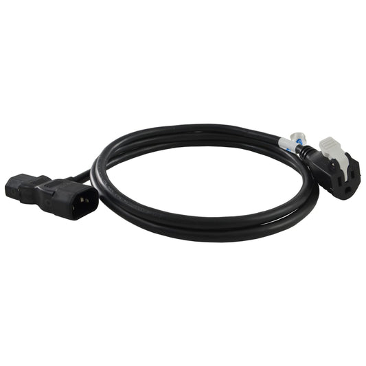 IEC C13/C14 to NEMA 5-15R T-Adapter Cord for 13Amp Power Connections