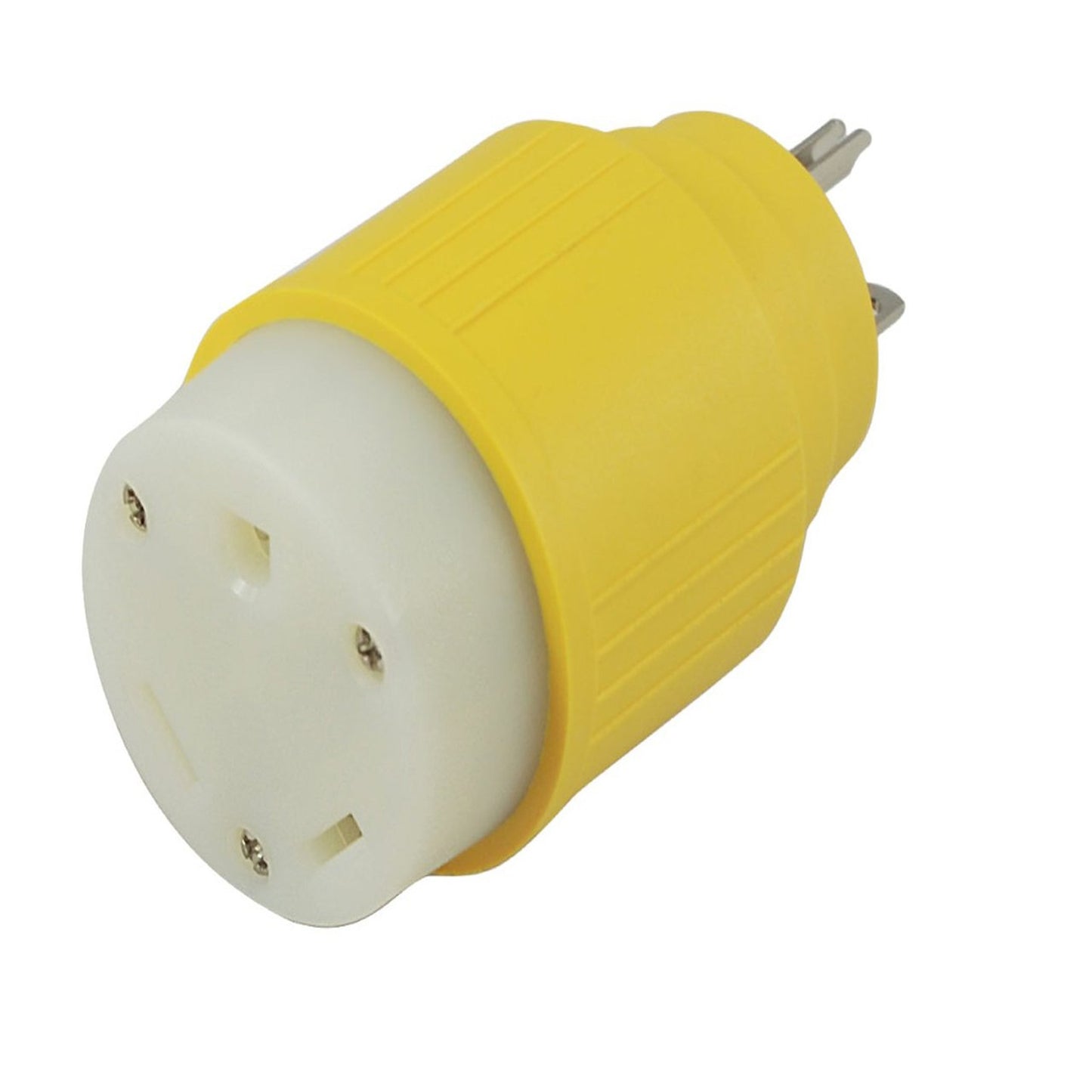 20-Amp NEMA 5-20P to 30-Amp RV Generator Adapter Plug for Easy Power Access