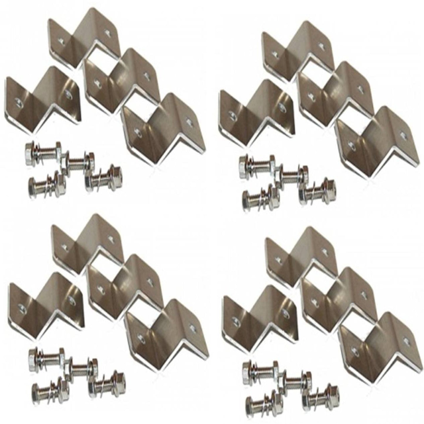 Solar Panel Z Bracket Mounting Kit for RVs and Boats Off-Grid Solutions