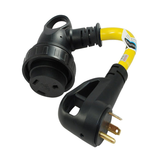 Ergo Grip 1.5FT RV Adapter Cord TT-30P to TT-30R for Easy Connection
