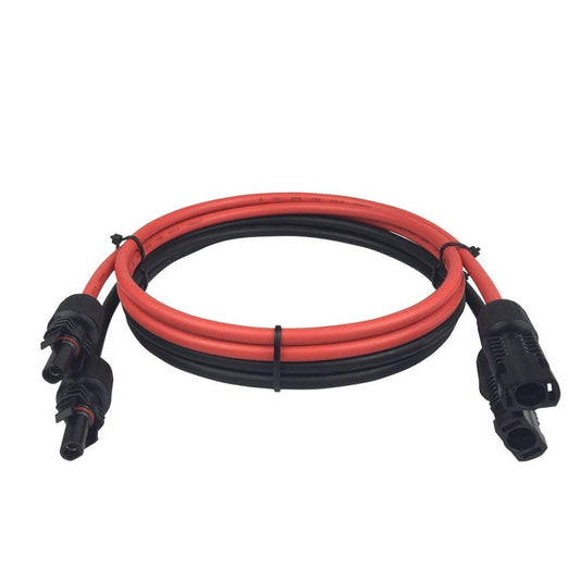 5FT 12AWG Solar Extension Cable Kit with Connectors