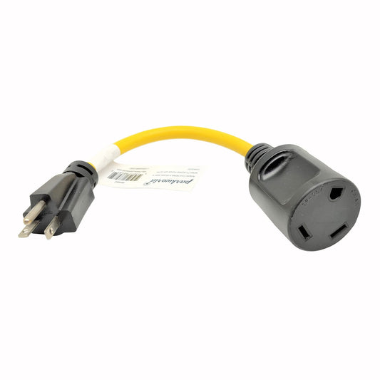 RV Power Adapter Cord 20A Male to 30A Female for Generator Connection