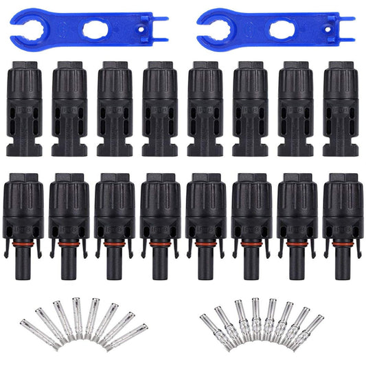 Efficient 8-Pair Panel Cable Connectors with Assembly Tool for Easy Connections