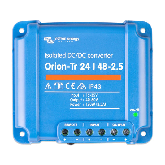 Orion IP43 DC-DC Converter 24/48V 2.5A 120W