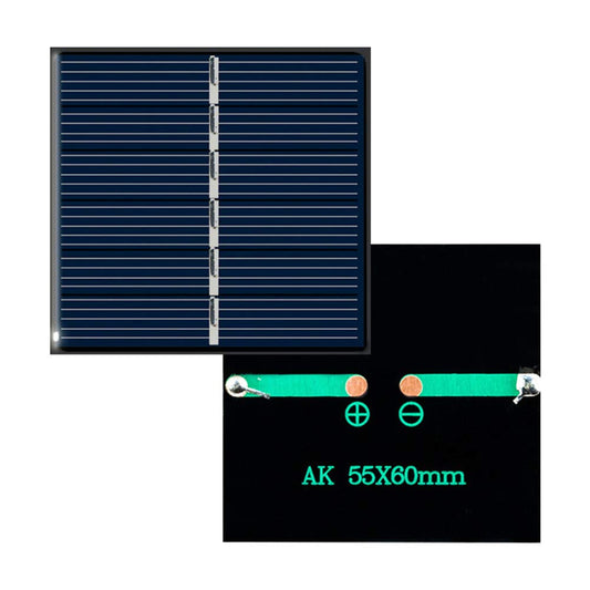 Compact 3V Solar Cell Panel Kit for DIY Projects and Mobile Charging