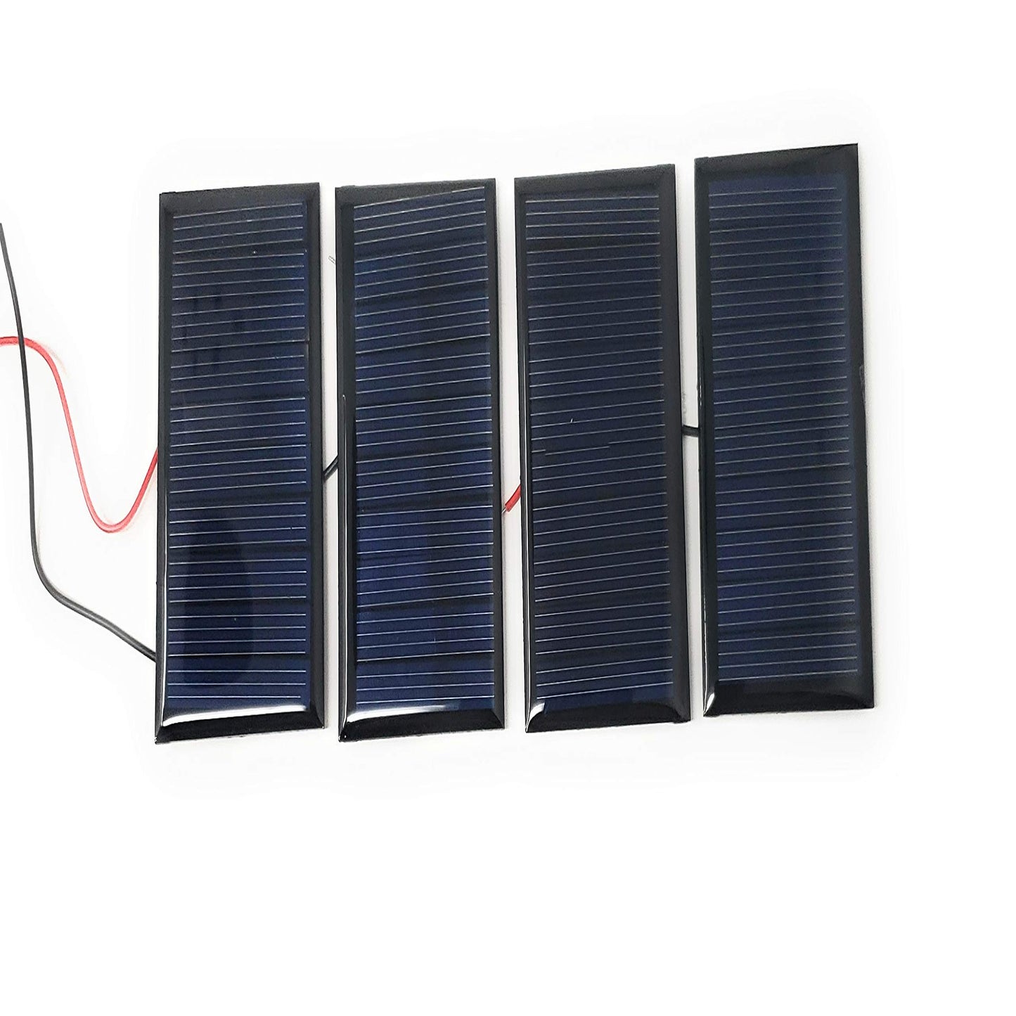 Compact 4-Pack 5V Solar Cells for DIY Projects and Battery Charging