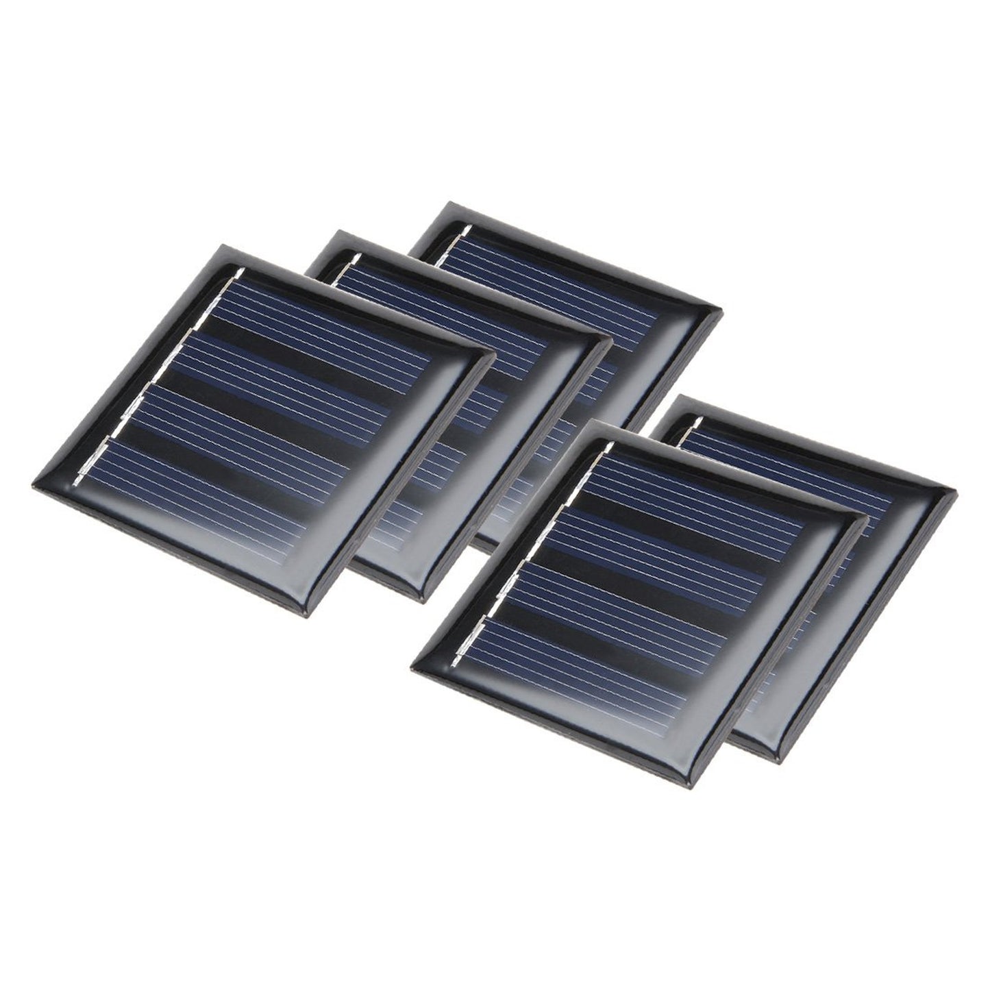 5-Pack 2V 80mA Mini Solar Cell Panels for DIY Projects and Charging