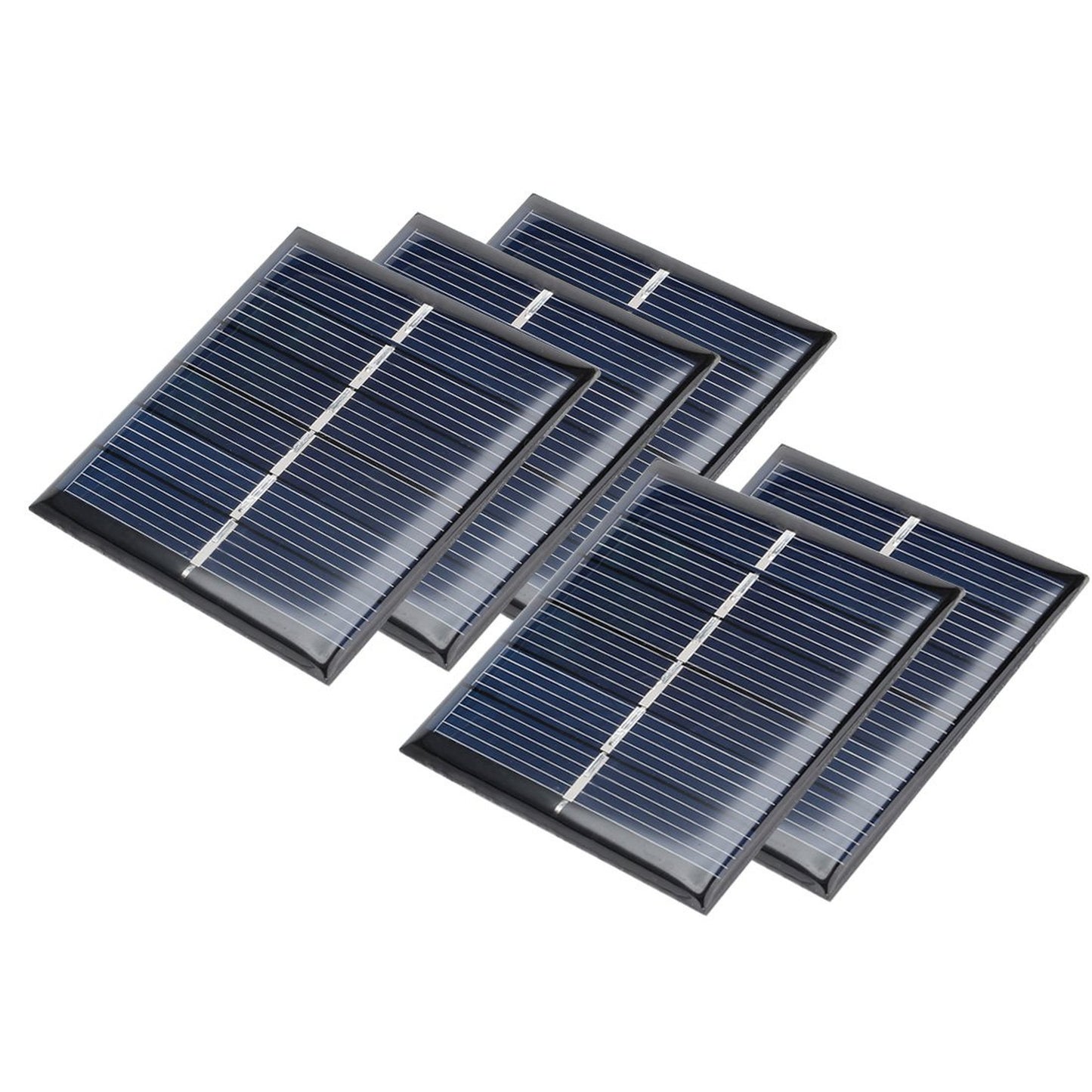 5Pcs 3V Mini Solar Cell Panel Module for DIY Light Toys and Chargers