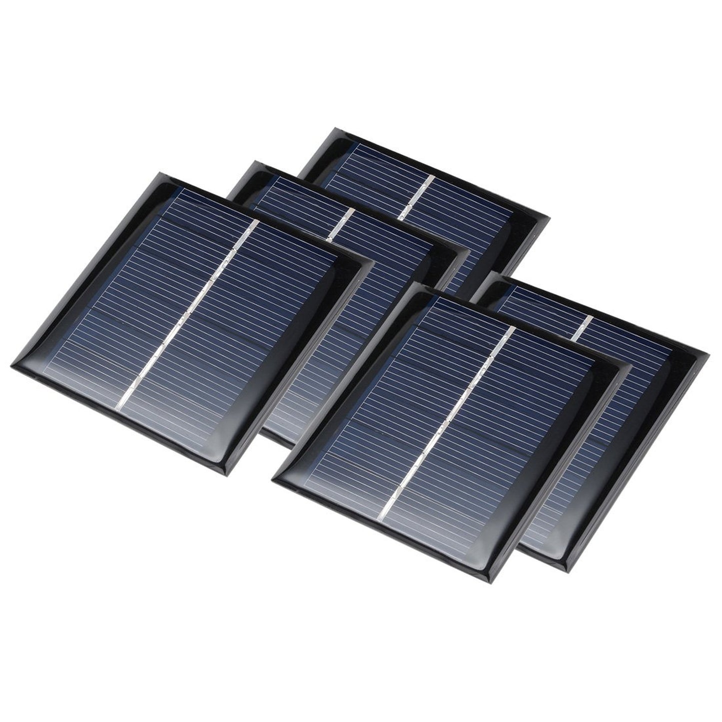 5Pcs 3V Mini Solar Cell Panel Module for DIY Light Toys and Chargers
