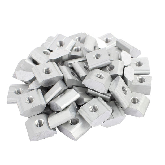 Aluminum Solar Panel Mounting Brackets 50Pcs Mid Clamp Set