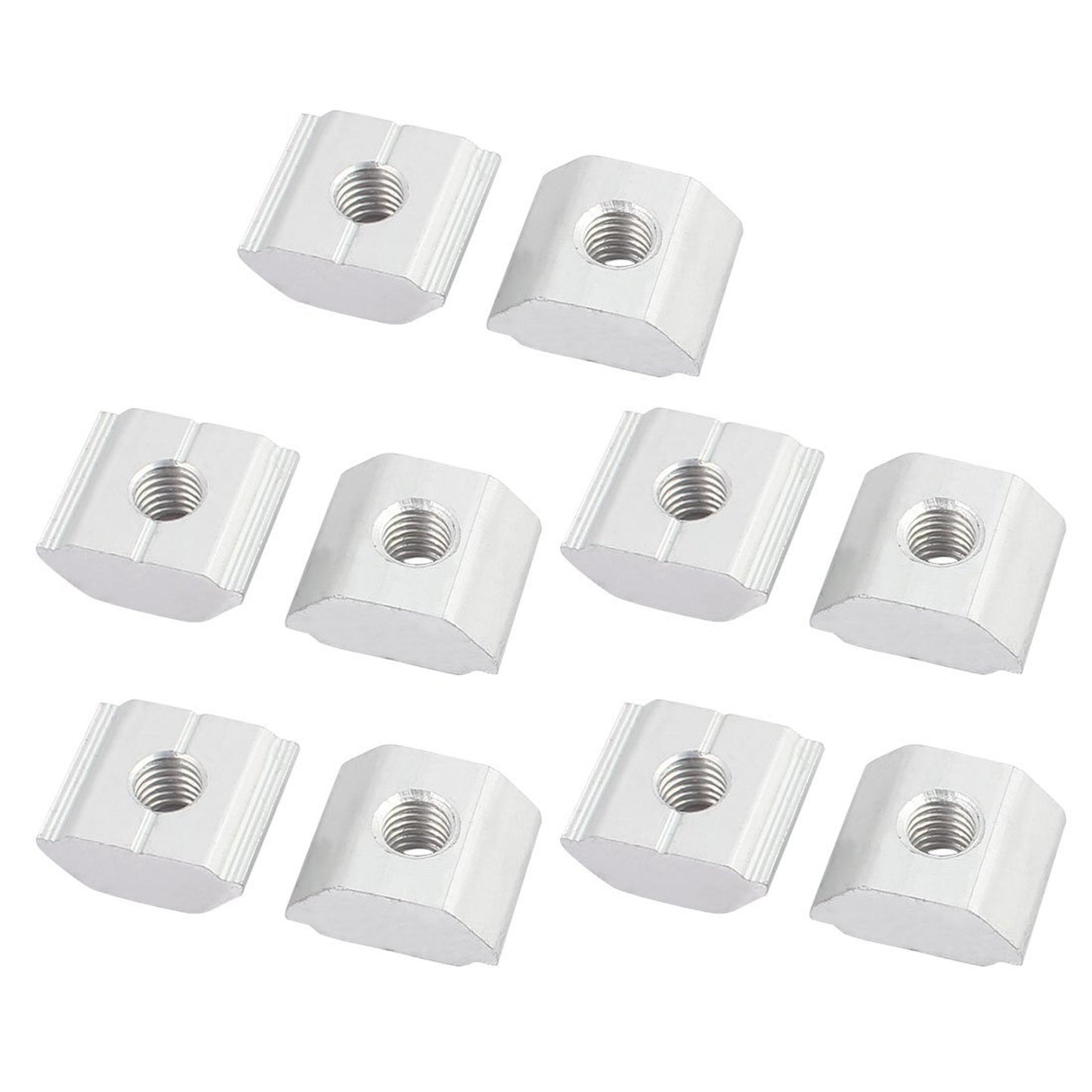 Aluminum Solar Panel Mounting Brackets Set for Framed Panels - 10 Pack