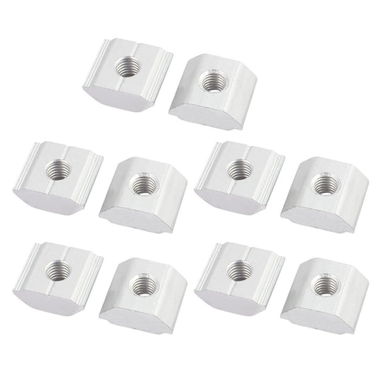 Aluminum Solar Panel Mounting Brackets Set for Framed Panels - 10 Pack