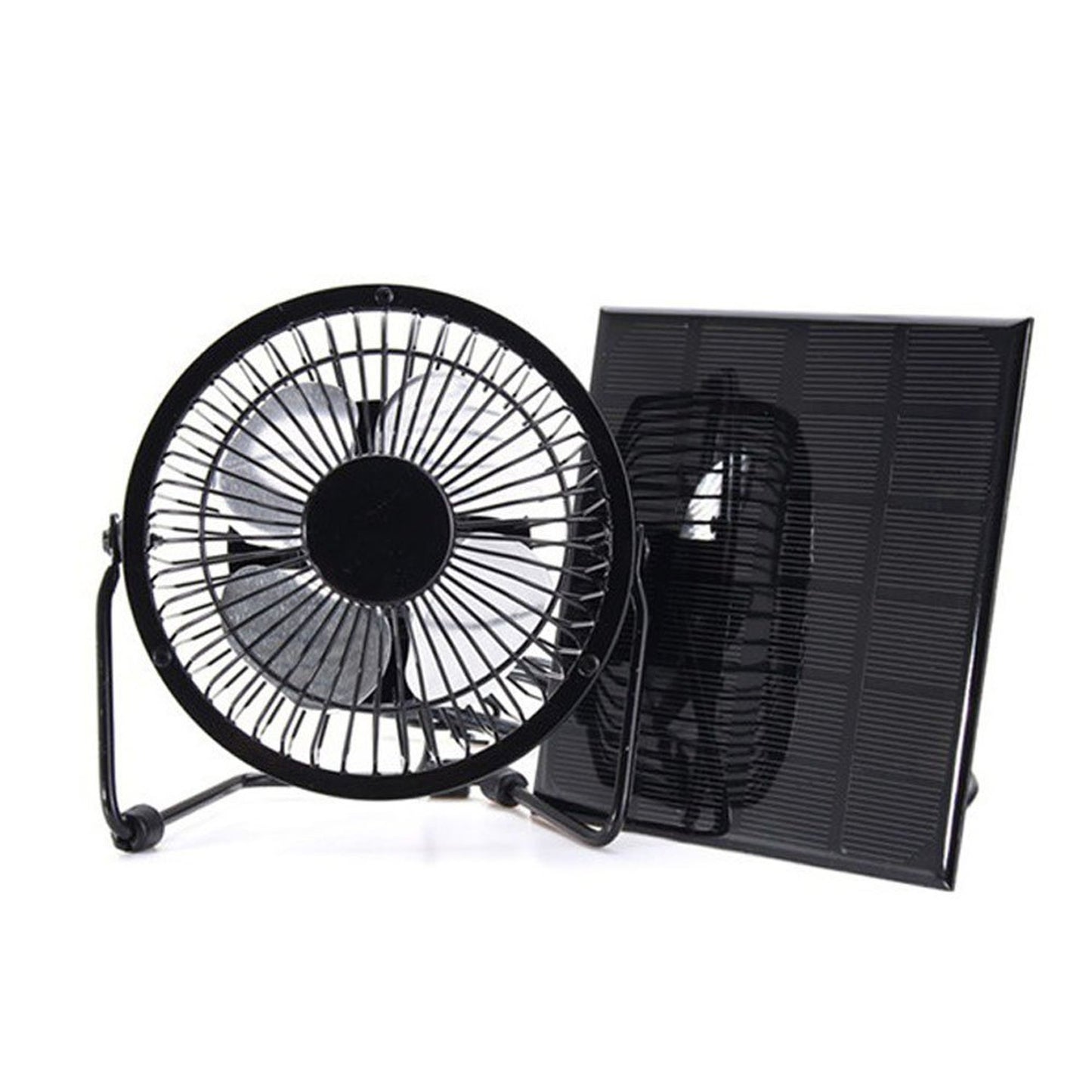 Eco-Friendly 3W 6V Solar USB Mini Fan for Camping and Outdoor Use