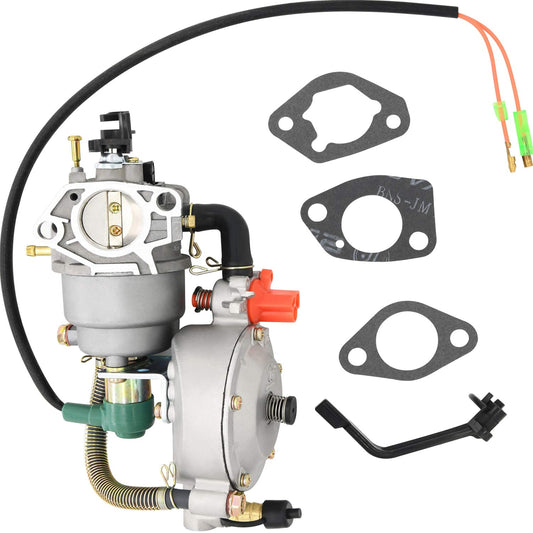 Dual Fuel Carburetor Conversion Kit for GX390 188F LPG NG 4.5-5.5KW