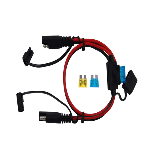 16AWG SAE to SAE Heavy Duty Extension Cable 1.6FT Quick Disconnect Harness