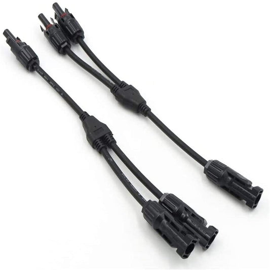 Solar Branch Connector Kit for 30A PV Wire T Splitter - 1 Pair